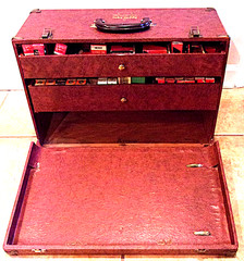 Vintage Argos Television Tube Caddy w/103 Tubes – GE, Raytheon and More