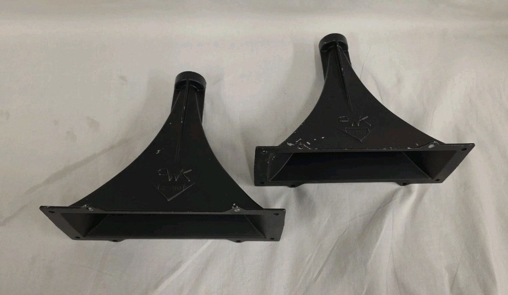 Vintage Rare 8-Hole Klipsch K-700 K700 Midrange Metal Horns Heresy Speakers