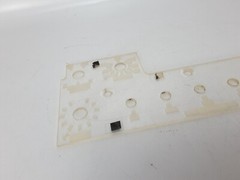 MCINTOSH C32 PREAMPLIER PARTS: PLASTIC FRONT PANEL