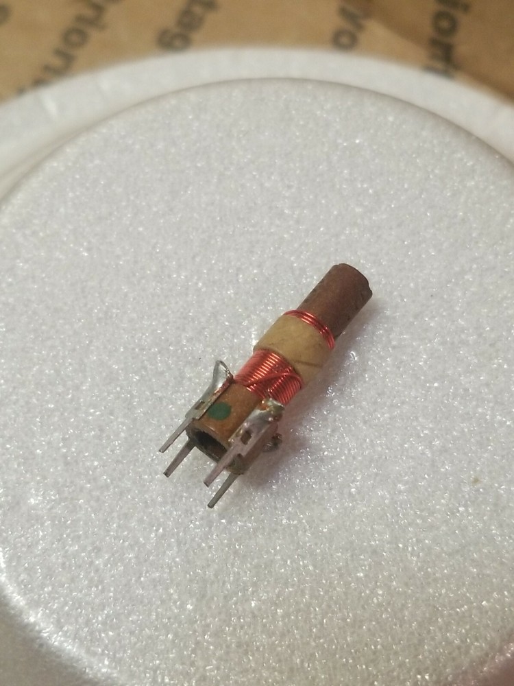 1 x ADJUSTABLE VARIABLE INDUCTOR Vintage Radio Antenna NOS COlL RF