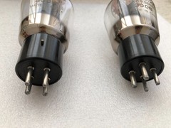 2 X Gold Aero SILVER SERIES 300B Vacuum Tubes ( TEST )