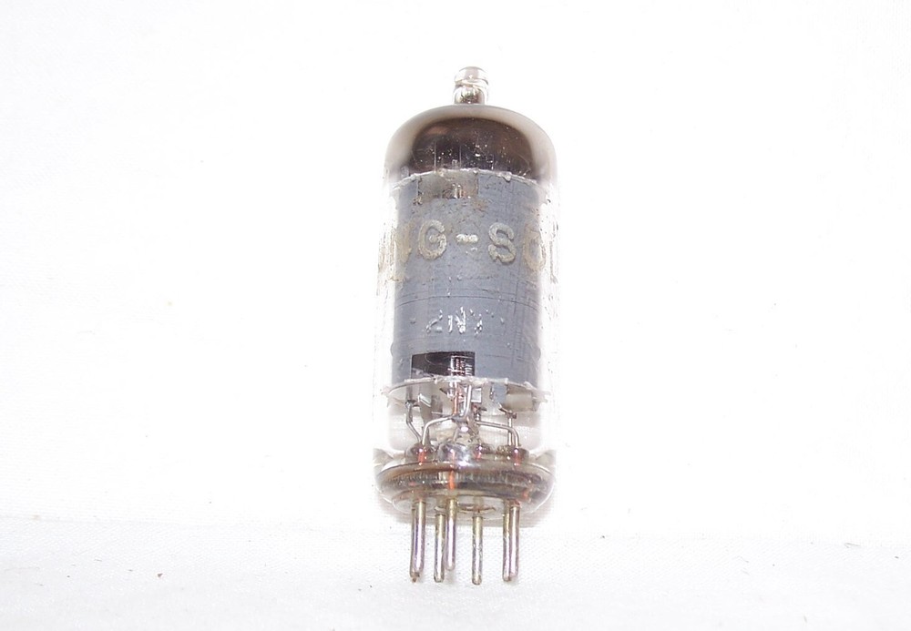 Tung-Sol 12BA6 radio tube,tested strong!,HF93,AA5,pentode,gray plate