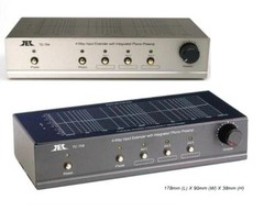 TCC TC-754 Phono Preamp w/ 3 AUX Inputs; BLACK VERSION