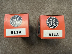 General Electric 811A 811 Electronic Power Triode Vacuum Tube USA. New Old Stock