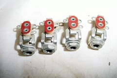4 NOS Vintage 1/8″ 3.5mm Phone Jacks Mono Normally Closed (QTY Avail)