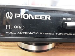 Vintage 1996 Pioneer PL-990 Automatic Stereo Turntable (Parts/Repair -Powers On)