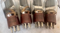 Quad Hytron Brown Base VT-101 (837) NOS HF Beam Power Tubes