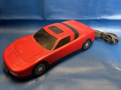 Quantum International Red Sports Car VHS Tape Rewinder 5000 Lamborghini Style