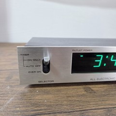 Vintage National Audio Timer TE932 Tested Working 1978 Rare Retro Japan