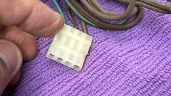 BSR 2330 OEM Power Connector Ground Audio Cables Only Fits Other BSR Turntables