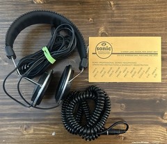 Vintage Sonic S/40 Stereo Headphones Retro Hi-Fi Taiwan Boxed