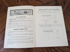 Realistic 32-2021 MPA-50 PA Amplifier Manual