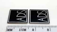 ADS Speaker Badge Logo Emblem PAIR L710 L810 for Grille