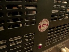 RARE 1950s Vintage Stromberg Carlson AU34 Green Amplifier Sound Equipment