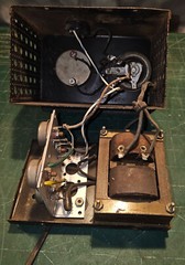 Vintage BL Electrical/The Benwood Linze DC Amperes Meter with Ohmite Variac