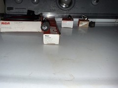 Vintage RCA and Other Television Parts Lot Untested As-Is for Parts read descr.