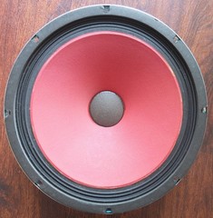 vintage pair Stromberg-Carlson 12″ woofers from RS-404 speakers, USA 1959—superb