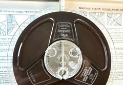 Vintage Scotch 1/4-111-6 1.5 MIL 600 Feet Acetate 5″ Reel Recording Tape, USA