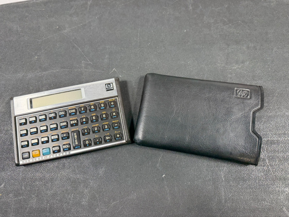 VINTAGE HP-15c RPN Programmable Calculator with Case Hewlett Packard Tested