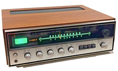 Vintage Kenwood KR-3200, 13 W AM/FM Stereo Receiver, 1972, Pro. Serviced