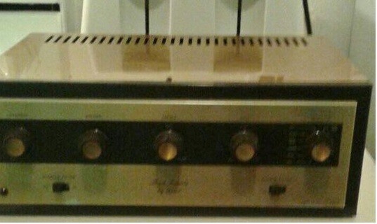 Pilot AA-903B tube amplifier, Pushpull EL84, ECC83