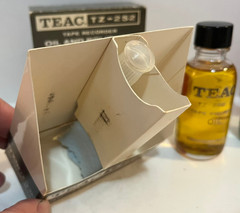 OEM TEAC TZ-252 Oil And Polisher KIT – For Capstan Motor Reel To Reel Players