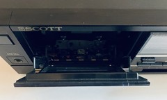 Scott DD688A Stereo Duel Cassette Deck For Parts or Repair As Is