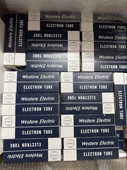 U.S.A Western Electric 300B triode. New in Box – B-stock (2025)