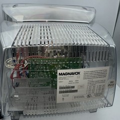 13″ Magnavox See Through Clear Shell Prison TV CRT Gaming Retro No Remote
