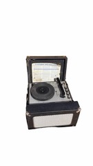 Vintage Hamilton Electronics Model 935 Portable Record Player Turntable Untested