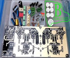 EL84 + 12AX7 / HiFi Vacuum Tube Amplifier Kit DIY 10W Stereo Audio Amplifier