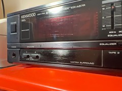 VTG Kenwood KR-A57R AM/FM Stereo Receiver Graphic Equalizer Phono Preamp Tested