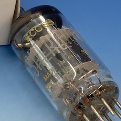 Rare Tungsram ECC83 12AX7, HALO getter, welded Maxi-Preamp II Test = NOS BN4426