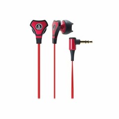 Audio Technic Audio-Technica ATH-CHX5 SonicFuel Hybrid Earbud Headphones – Red
