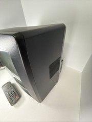 Vintage Sharp 13″ Retro Gaming CRT TV 13N-M100B Front AV Tested Working- W/ Remo