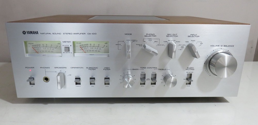 YAMAHA CA-1010 INTEGRATED AMPLIFIER ( AMP ) FULLY SERVICED RECAPPED + LED’S