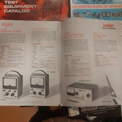 Electronics Literature lot Leader Seacore Audiotex Trigger