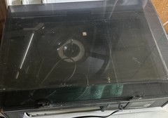 Panasonic SE-3509 Stereo, Cassette Player, AM/FM Tuner and Turntable LP, Turn On