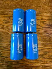 4 New 22000 uf 100v Chemi-Con Capacitors Pioneer Spec 4 Main Filter EXACT FIT