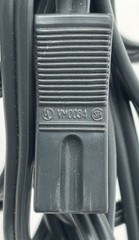 Vintage Hirakawa VM0034 8ft Power Cord Cable 125 Volt 7 Amp Japan