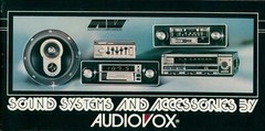 1979 Audiovox Car Stereo Color Glossy Catalog 8 Track Cassette CB Radio Speakers