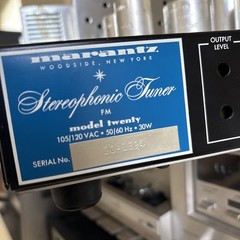 marantz model 20 tuner 1960’s Made In USA #2