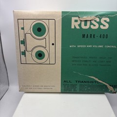 VINTAGE ROSS MARK 400 REEL TO REEL TAPE RECORDER UNTESTED PARTS OR REPAIR ONLY