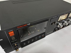 Tascam 112 Rack Mountable Studio Cassette Deck Tape Recorder Confirmed Operation