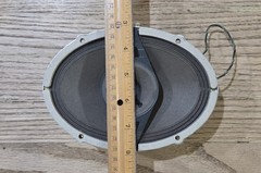 Vintage Grundig Coaxial Speaker 7059-051 W. Germany 4 Ohms 2W 2-Way Oval Radio