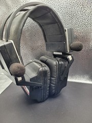Action Ear Sound Amplifier Headphones VTG Silver Creek Industries Made in USA