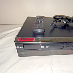 LG RC897T DVD/VCR Recorder 4-Head Hi-Fi HDMI 1080p Tested w/ Power Cord & Remote