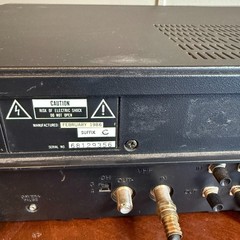 Vintage Emerson VCR870 VHS Player Made in Japan Retro Video Cassette Deck untest