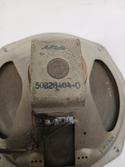 Vintage Motorola Radio Speaker 1-2309 w/ Output Transformer 4-Pin Plug Untested