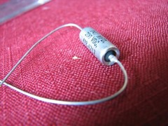 1966-67 Gudeman .047uf 200vdc Vitamin-Q Type Paper-In-Oil Tone/Fender Capacitor
